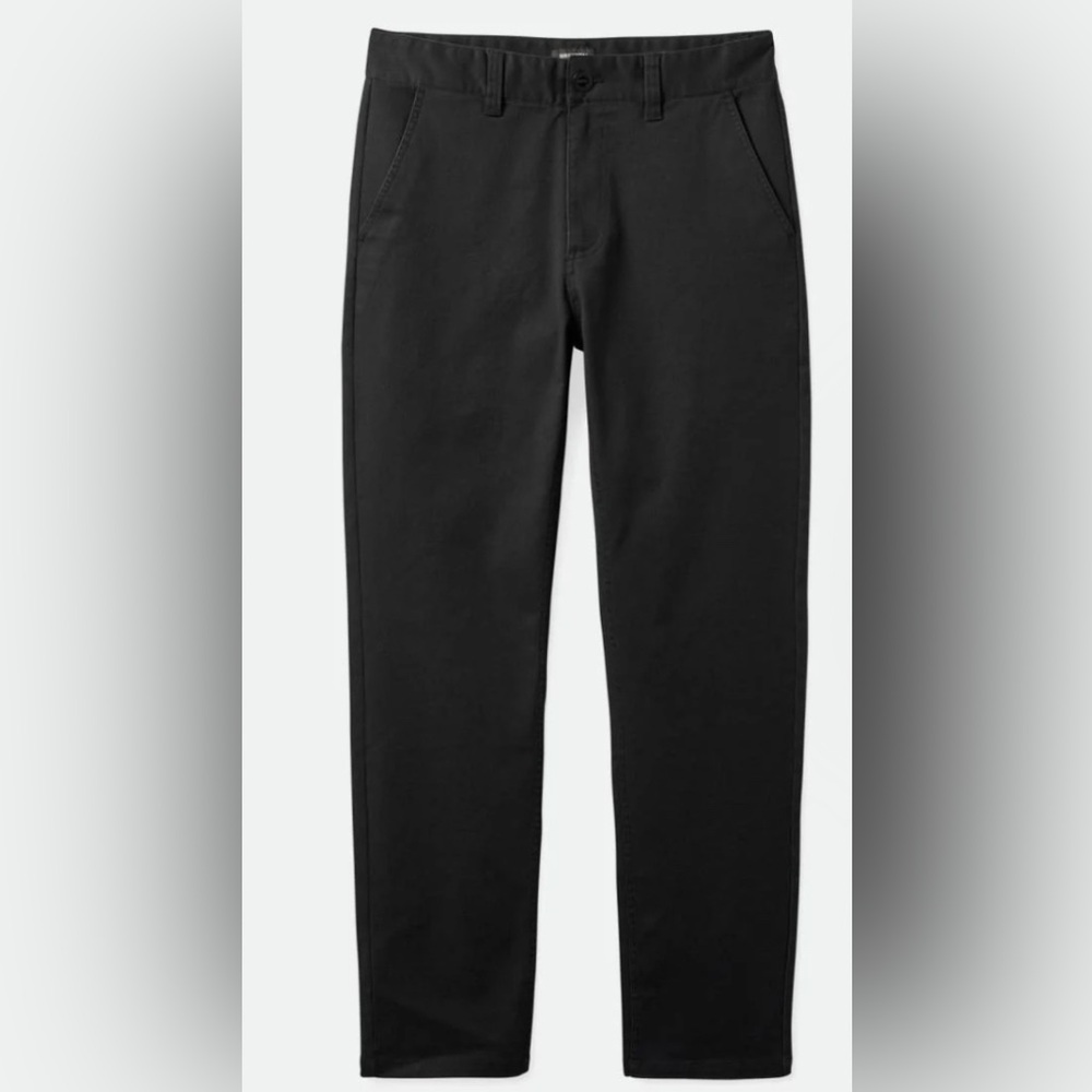 Brixton Chino Slim Pant. Black. NWT. W: 30, L: 30.